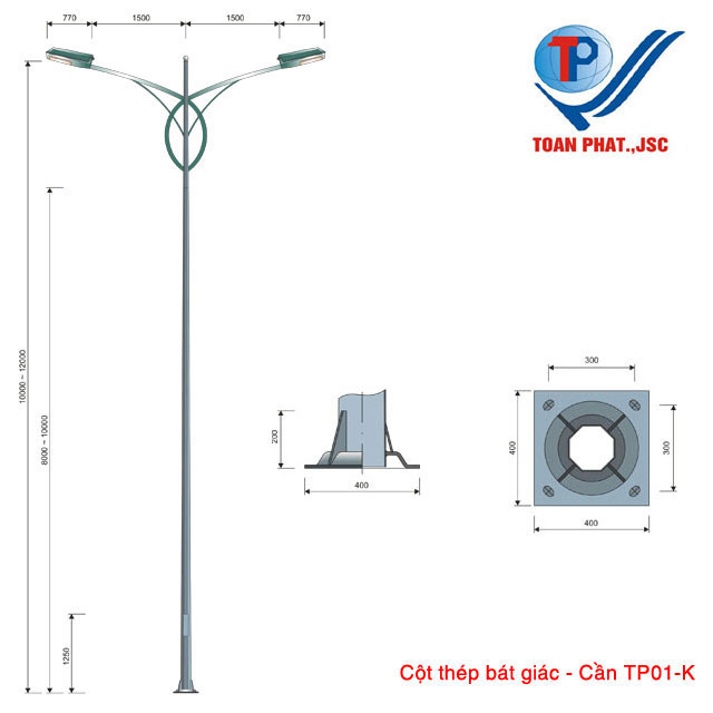 Cột đèn TP01-K